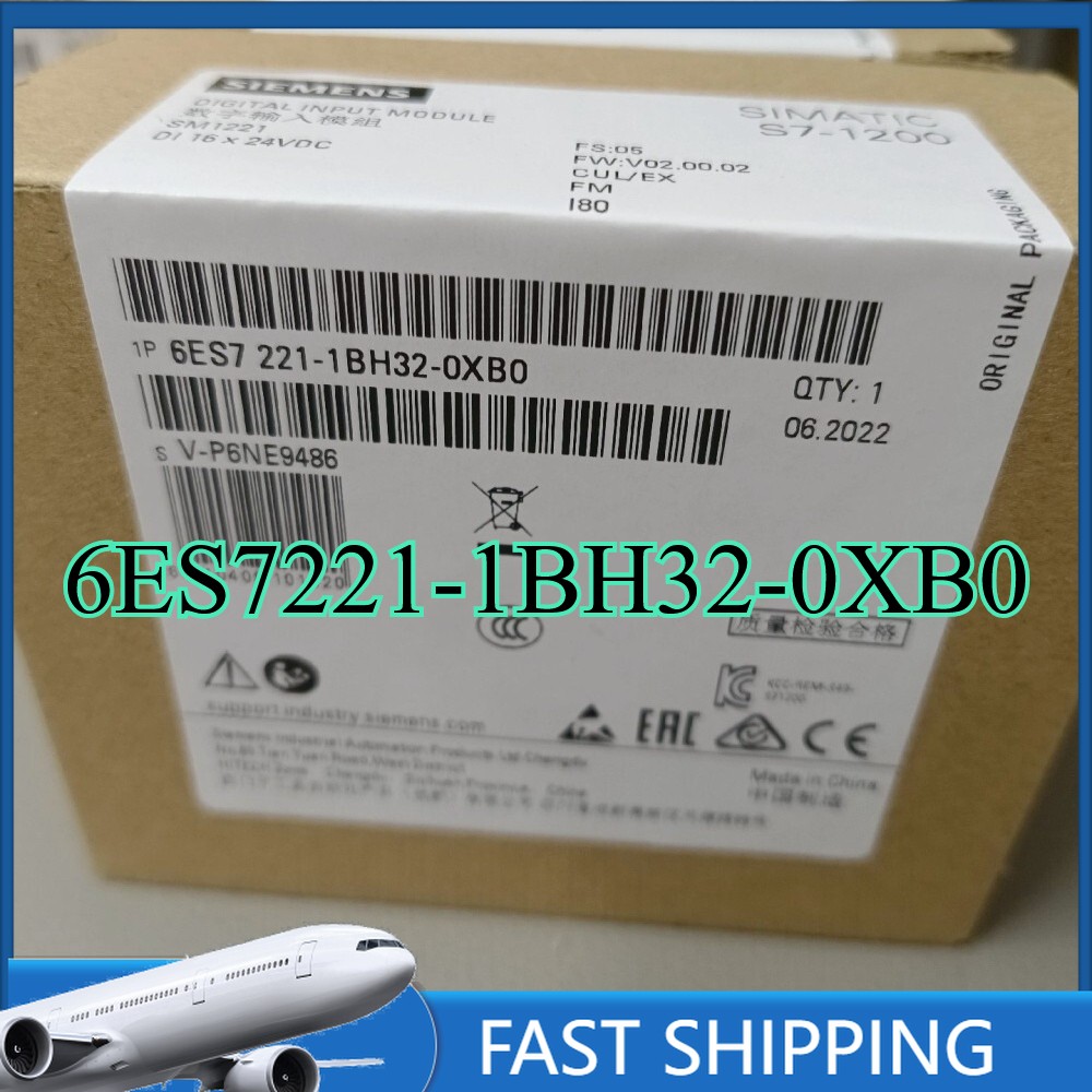 6ES7221-1BH32-0XB0 1PC 6ES7 221-1BH32-0XB0 Brand-new One-year Warranty