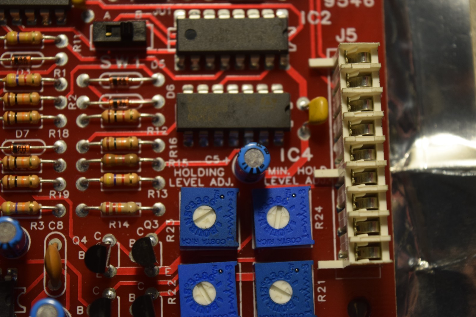 Warner Electric 701-9546 E-E-2 94V-0 E157973 Board