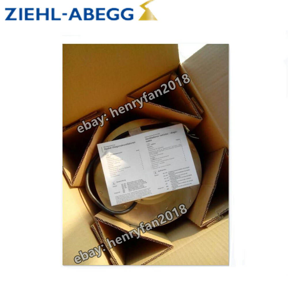 ZIEHL-ABEGG RH28M-2DK.3F.1R 126387 400V 3~ 530/860W Siemes 6ES70 Inverter Fan