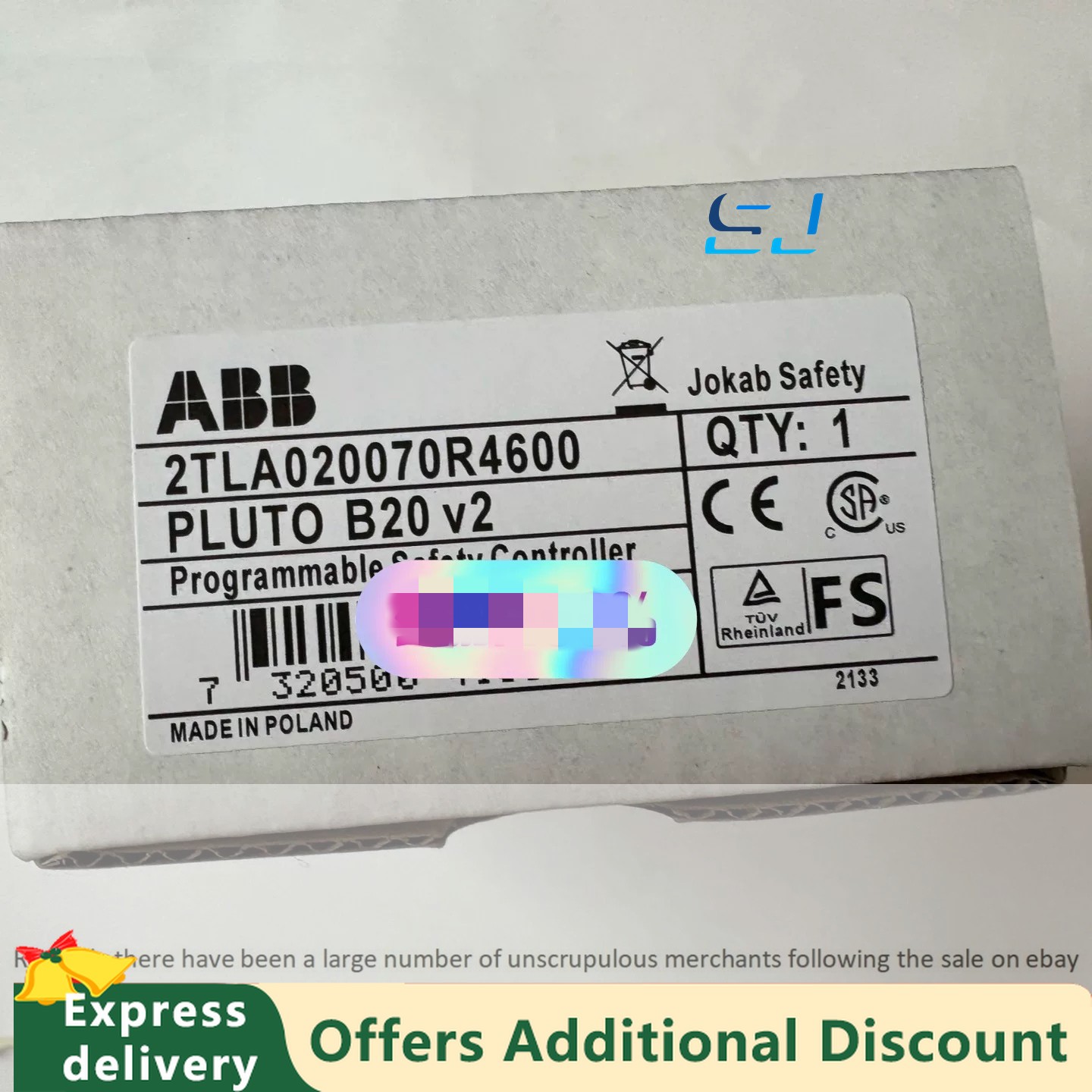 Brand new ABB 2TLA020070R4600 Programmable Logic Controller 2TLA020070R4600
