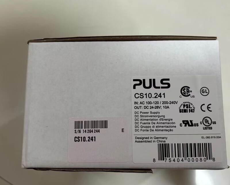1PCS New Sealed PULS CS10.241 Power Supply One year warranty