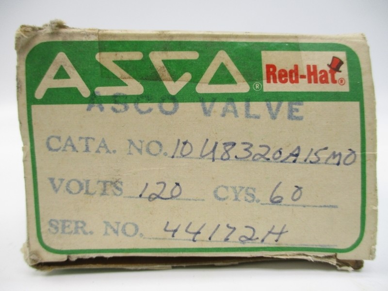 ASCO U8320A15MO 120V 100PSI 1/8″ NSMP