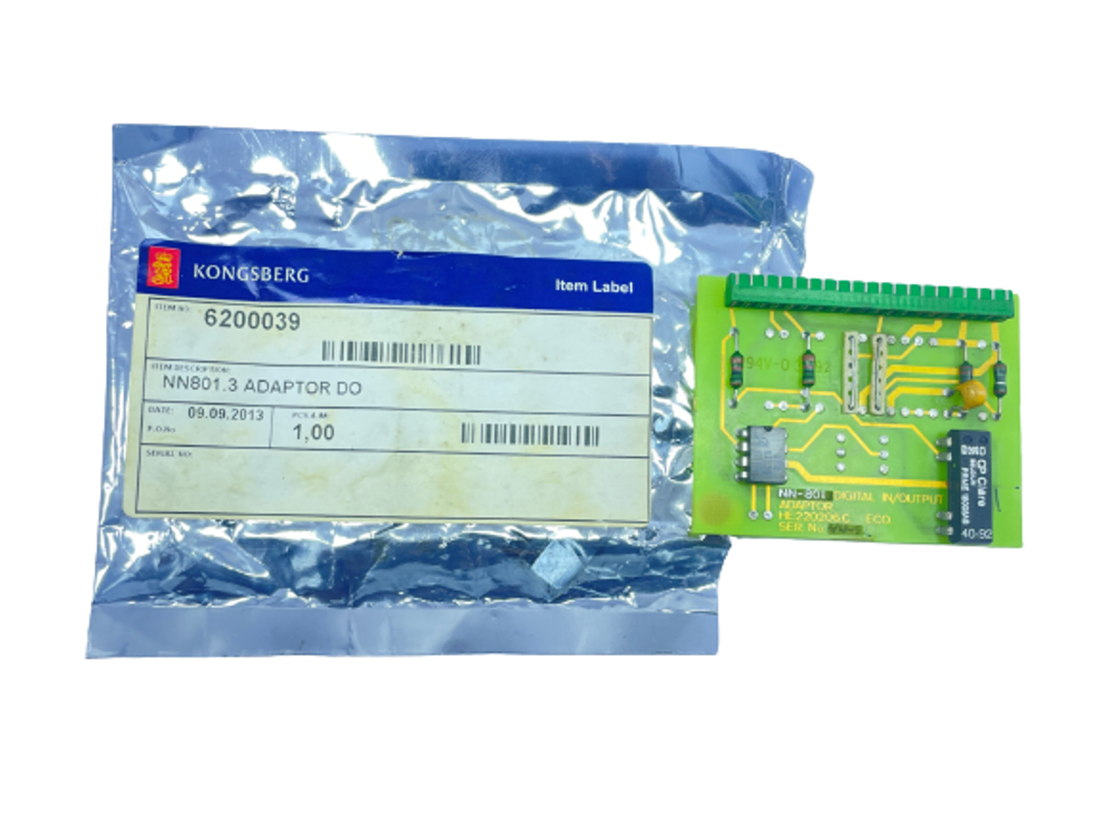 NOR Control NN801.3 HE220206C IN/OUTPUT Adaptor DO PCB Card Autochief 4