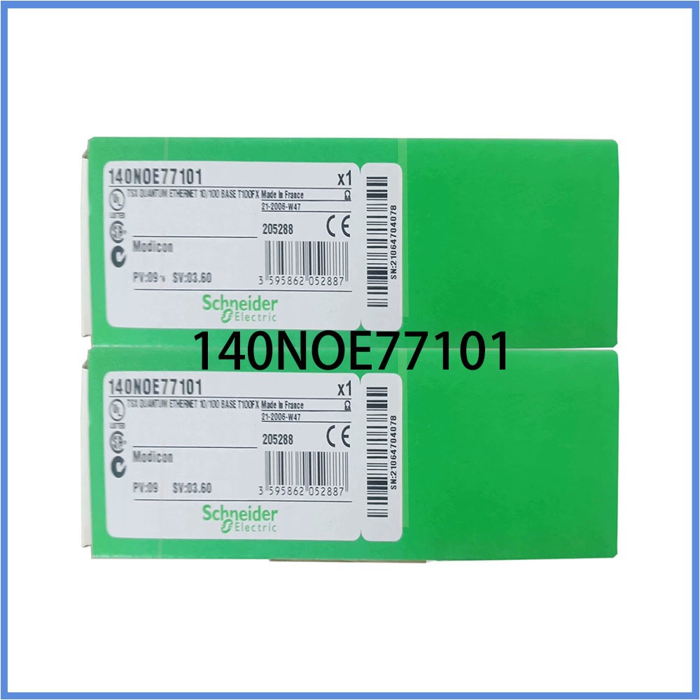 New 140NOE77101 Modicon Quantum series Ethernet communication module Schneide