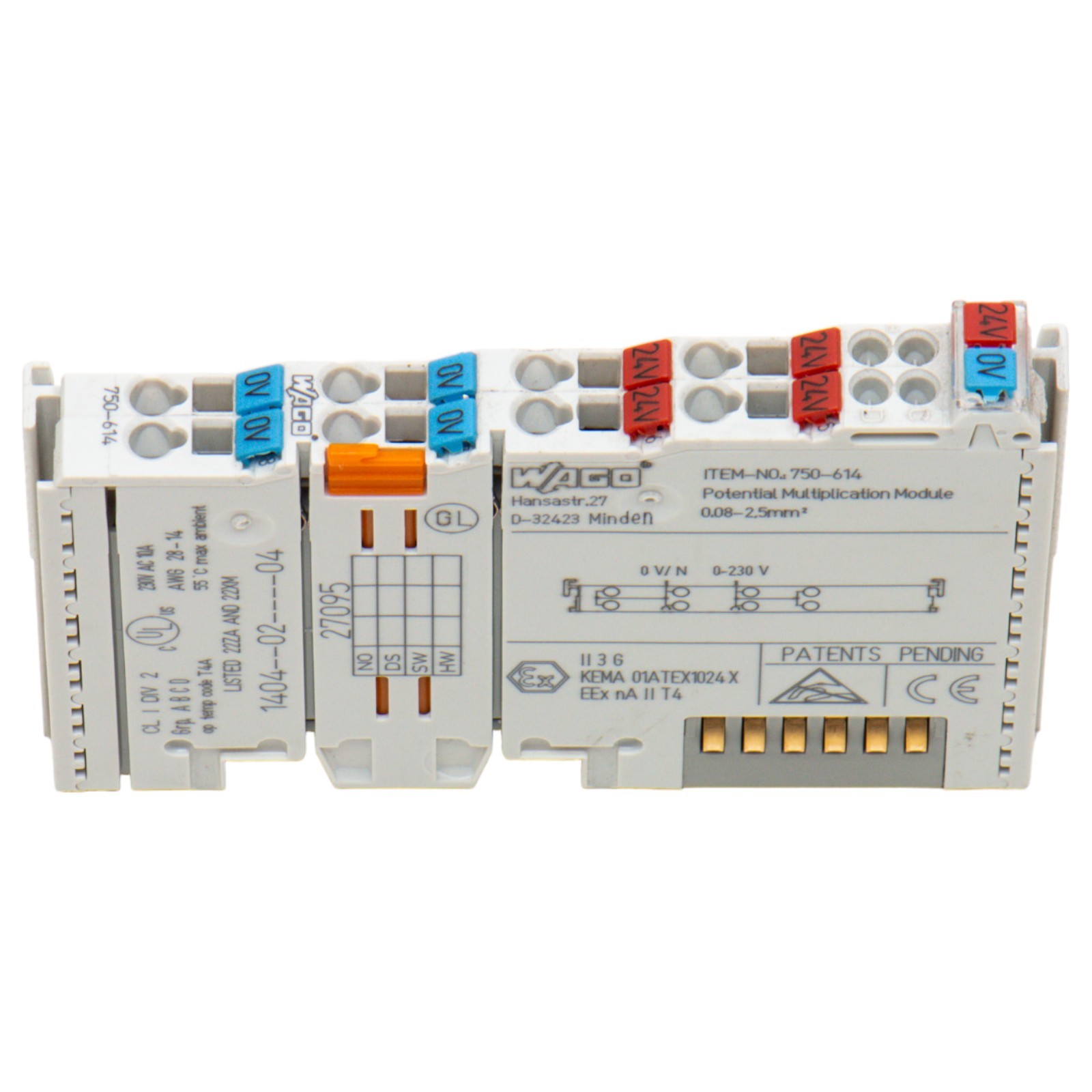 WACO 750-614, Digital input Modul, 750-614, 750614, Not Applicable Used in st…