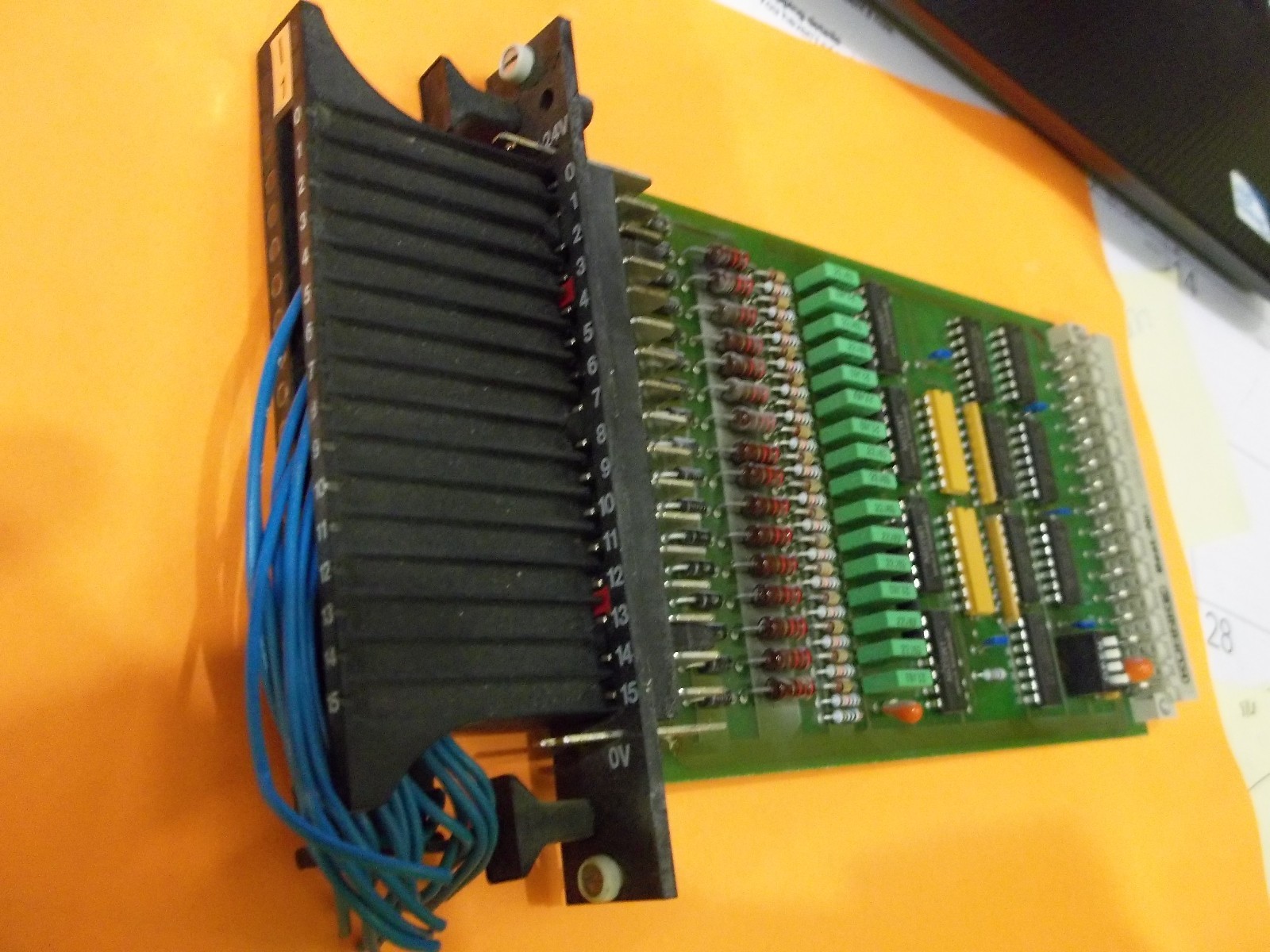 KUHNKE CIRCUIT BOARD 653.351.05 71.653.351.05.01/1 PLC (BN45)