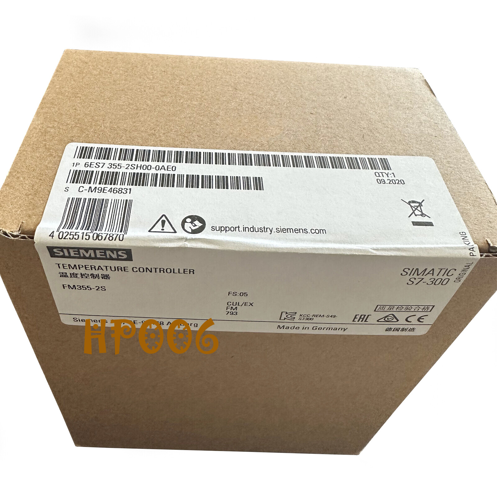 1PC Siemens S7-300 6ES7355-2SH00-0AE0 6ES7 355-2SH00-0AE0 New Module With Box