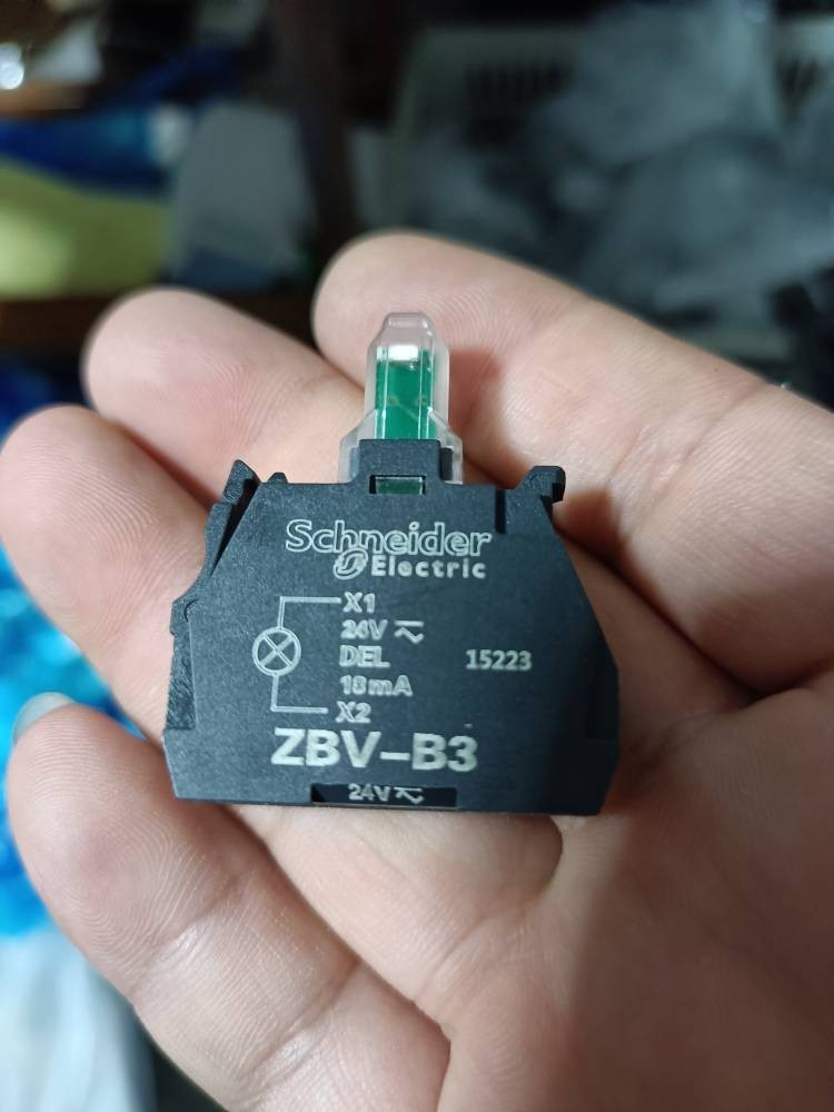 5PCS ZBV-B3 ZBVB3 24VAC/DC Push button