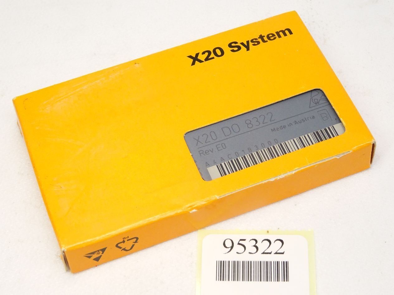 B&R X20 X20DO8322 8 Digital Outputs / New Original Packaging