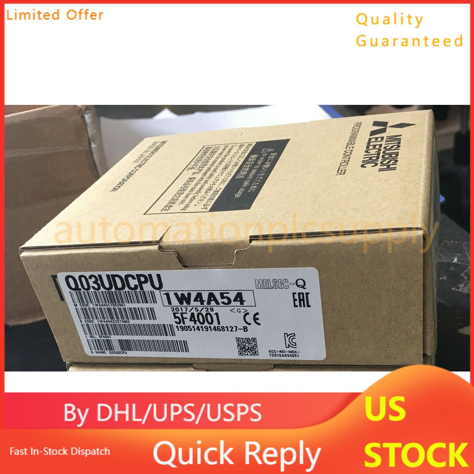 Mitsubishi Q03UDCPU PLC Module 1PC New Fast Shipping