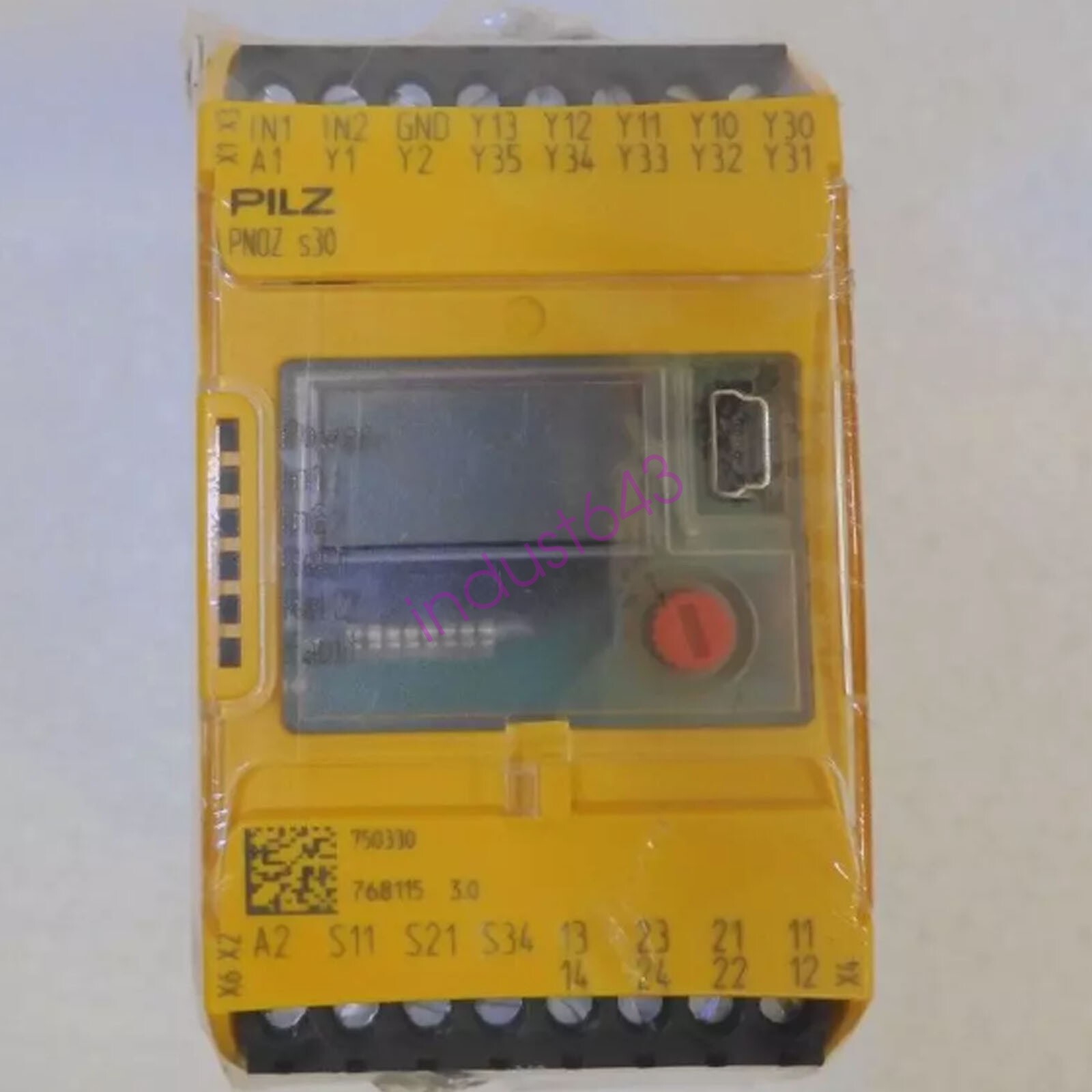 1PCS Pilz 750330 PNOZ s30 Safety Relay, No Wire Terminals