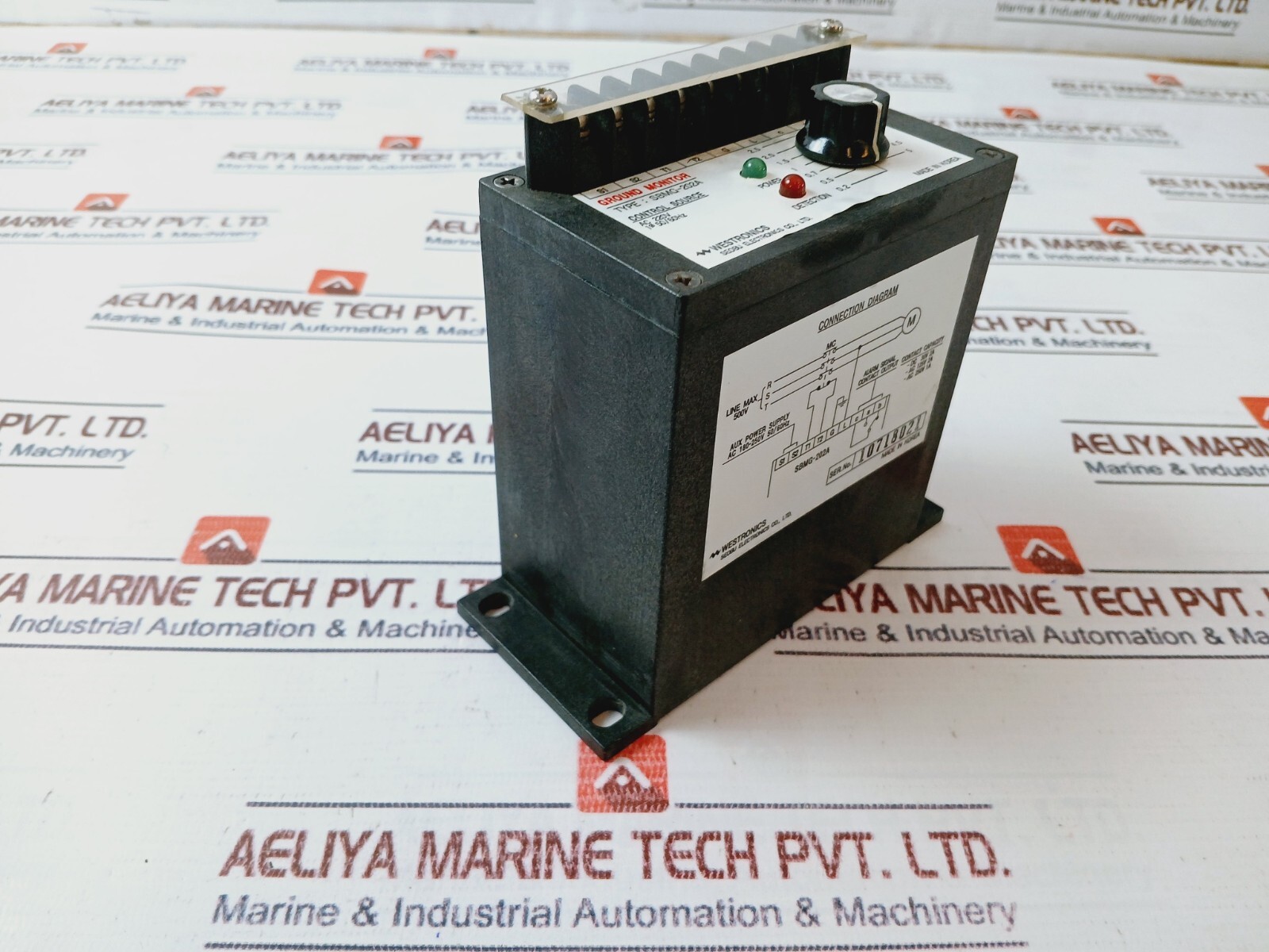 Westronics SBMG-202A Ground Monitor AUX Power Supply AC 180-250V 50/60HZ