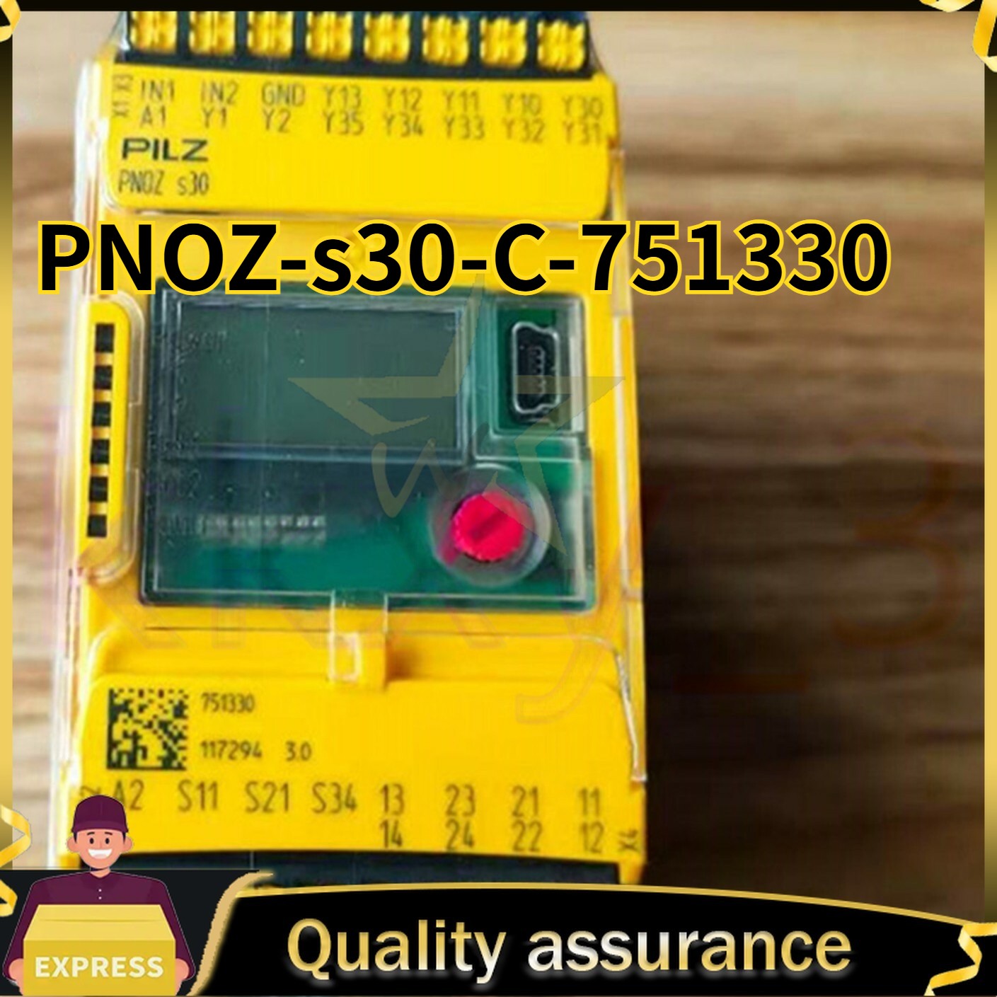 New Pilz PNOZ S30 C 751330 Safety Relay 1 PCS Original Quality Goods Fast Ship