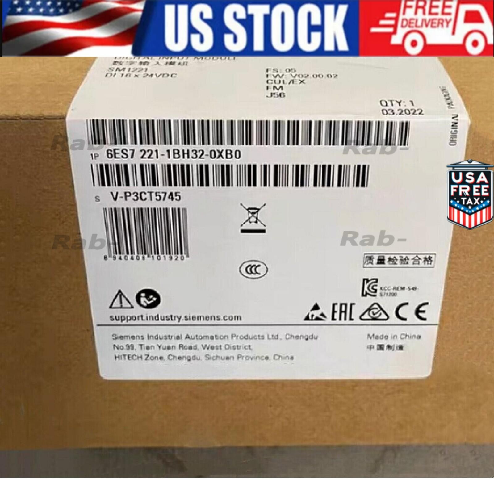 New Siemens 6ES7221-1BH32-0XB0 6ES72211BH320XB0 S7-1200 Digital input SM 1221