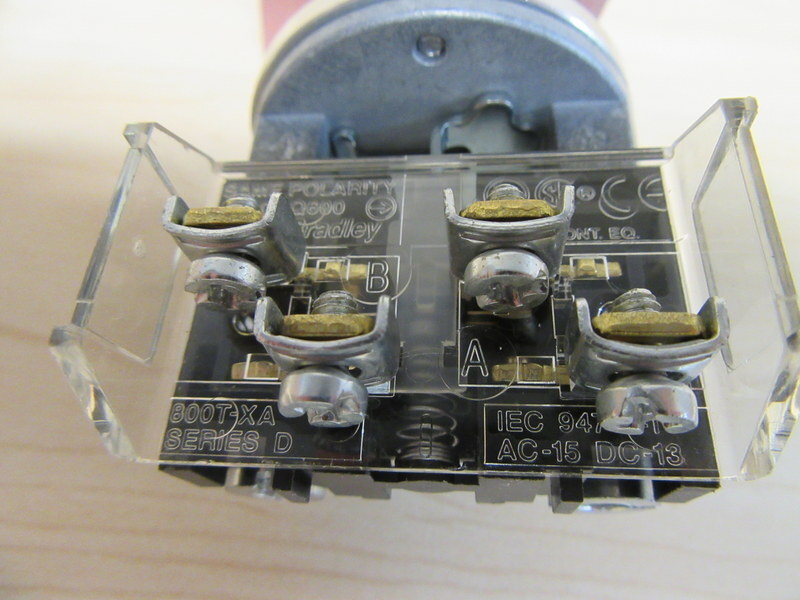 Allen Bradley 800H-BP6A Pushbutton 800HBP6A W/Legend