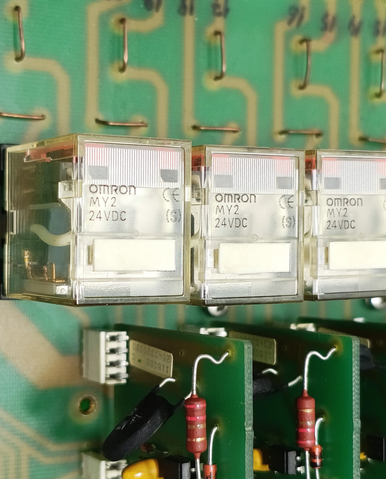 MALLING KONTROL 8727.9 PCB Relay Module Industrial Marine Control Card USED