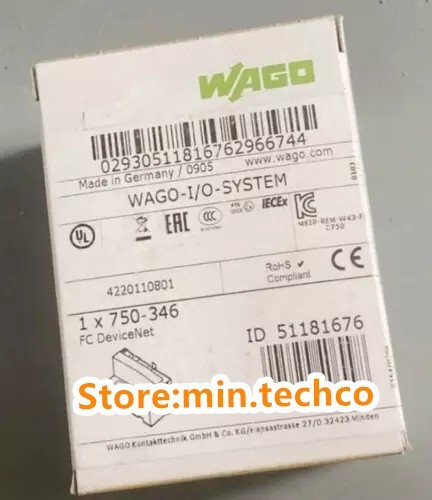 New In Box WAGO 750-346 750-346 PLC Module