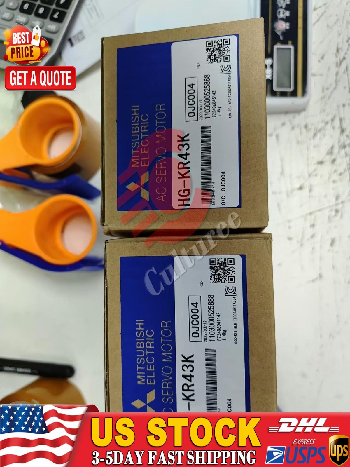 New HGKR43K MITSUBISHI HG-KR43K Servo Drive