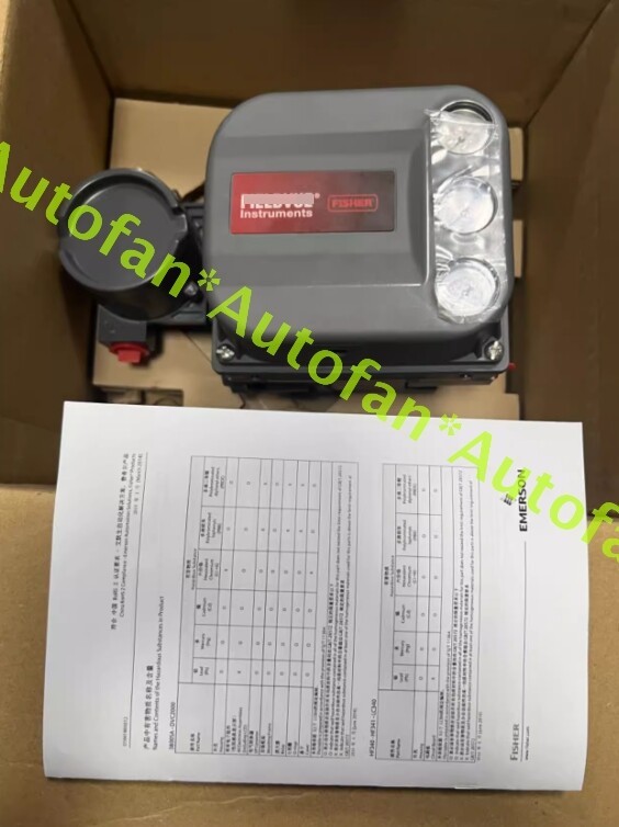 New valve positioner DVC6200 HC version single acting with feedback