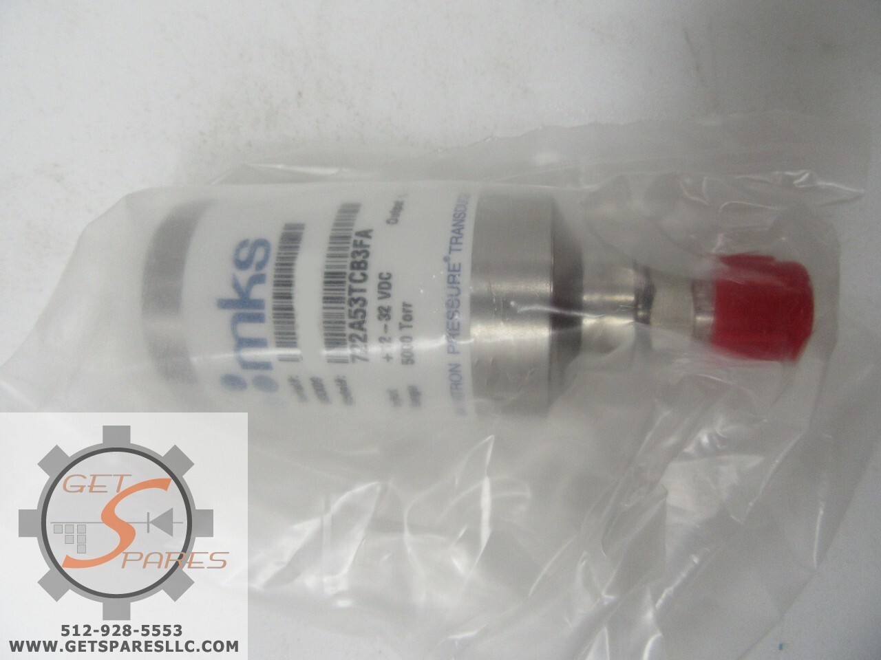 722A53TCB3FA / TRANSDUCER BARATRON +12-32 VDC 5000 TORR/ MKS