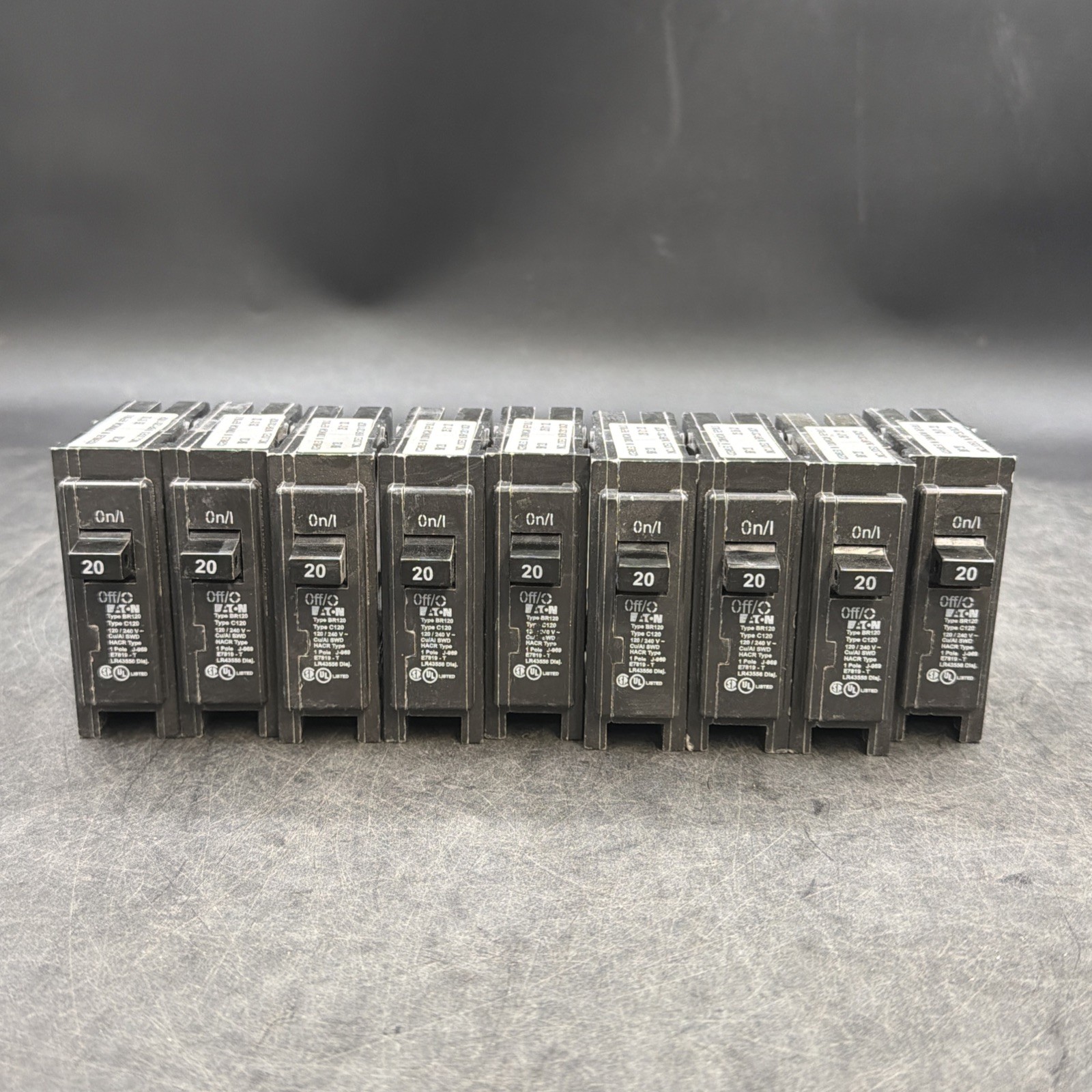 Eaton – Cutler Hammer BR12010CP- SET OF 9