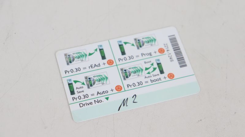 Emerson Control Techniques Unidrive Parameter Storage Smart Card 2214-1246