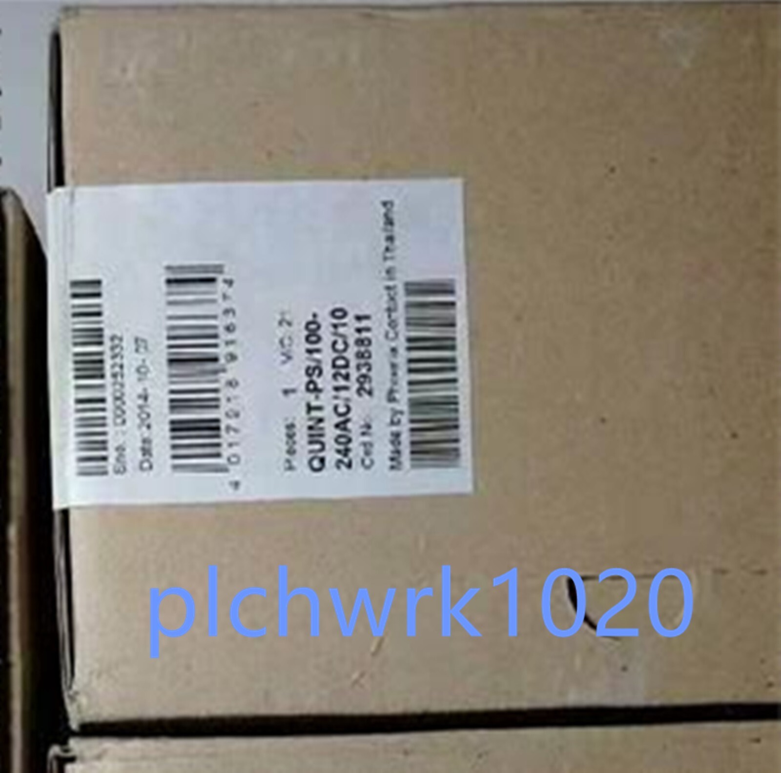 1 PCS NEW IN BOX Phoenix Power Supply QUINT-PS-100-240AC/12DC/10 2938811