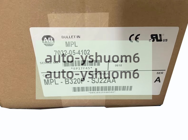 MPL-B320P-SJ22AA New Kinetix MPL Low-inertia Servo Motor MPL-B320P-SJ22AA