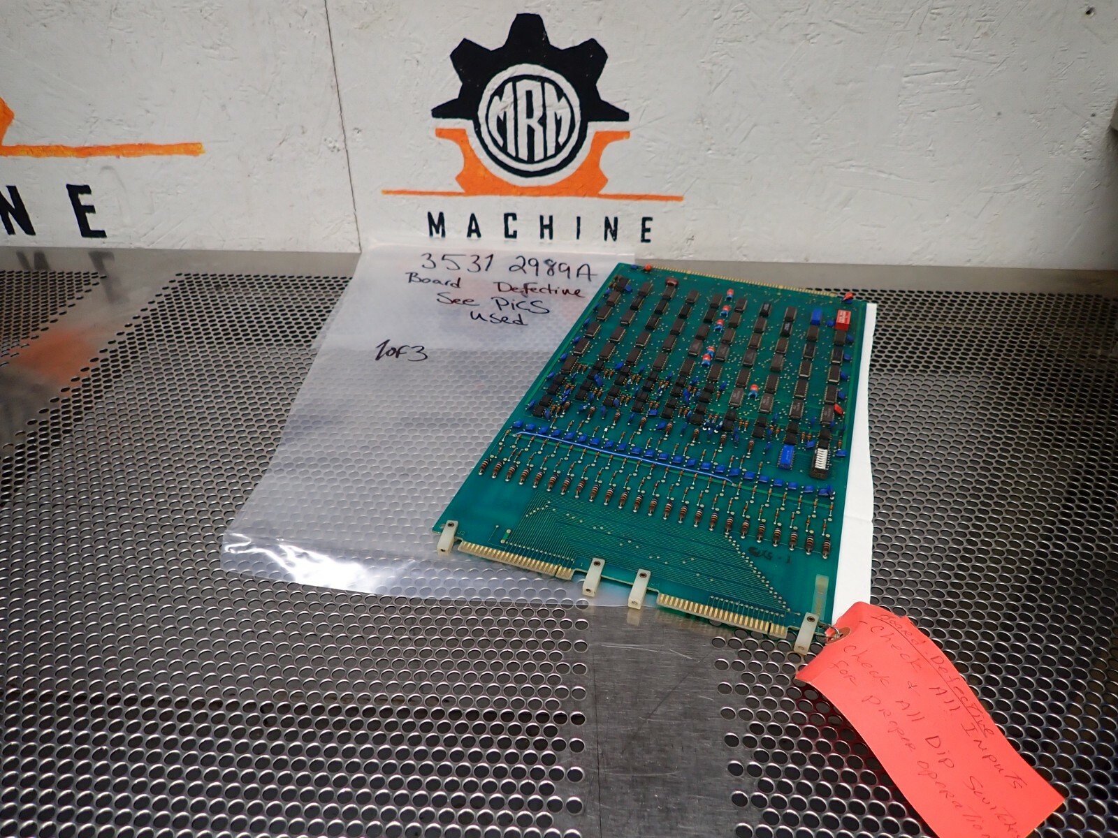 Cincinnati Milacron 3-531-2989A Board USED PC Board (LOT OF 3)