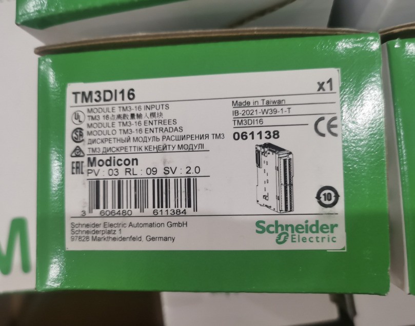 New SCHNEIDER TM3DI16 PLC Input Module TM3DI16Fast Shipping In Box US Free TAX