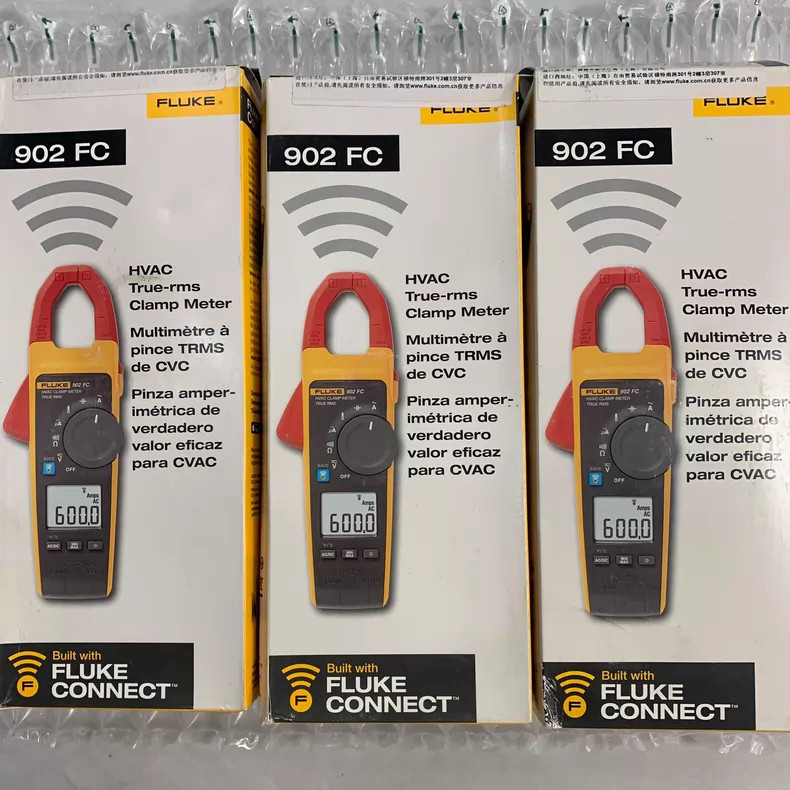 New Fluke 902 FC True-RMS HVAC Clamp Meter Fast delivery
