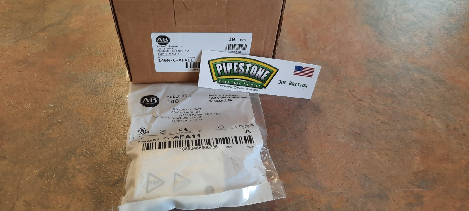 140M-C-AFA11 Allen Bradlely Auxiliary Contact **Kentucky Stock**