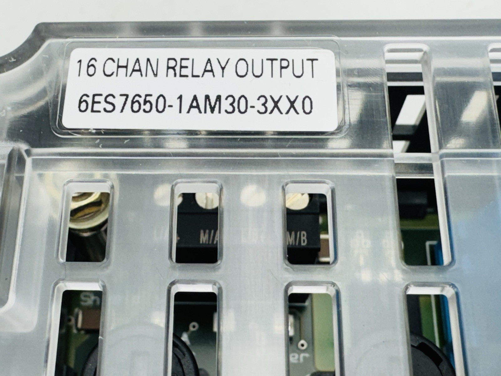 New! SIEMENS 6ES7650-1AM30-3XX0 16CH Terminal Block Relay Output MTA *WARRANTY*