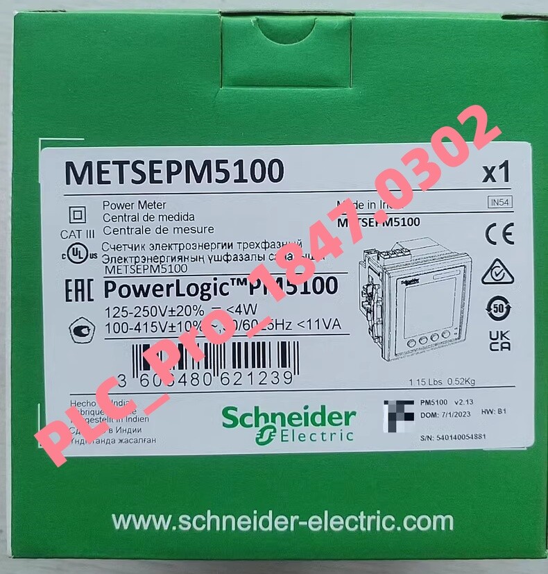 1PCS New Schneider METSEPM5100 Power Meter PowerLogic PM5100 Fast delivery