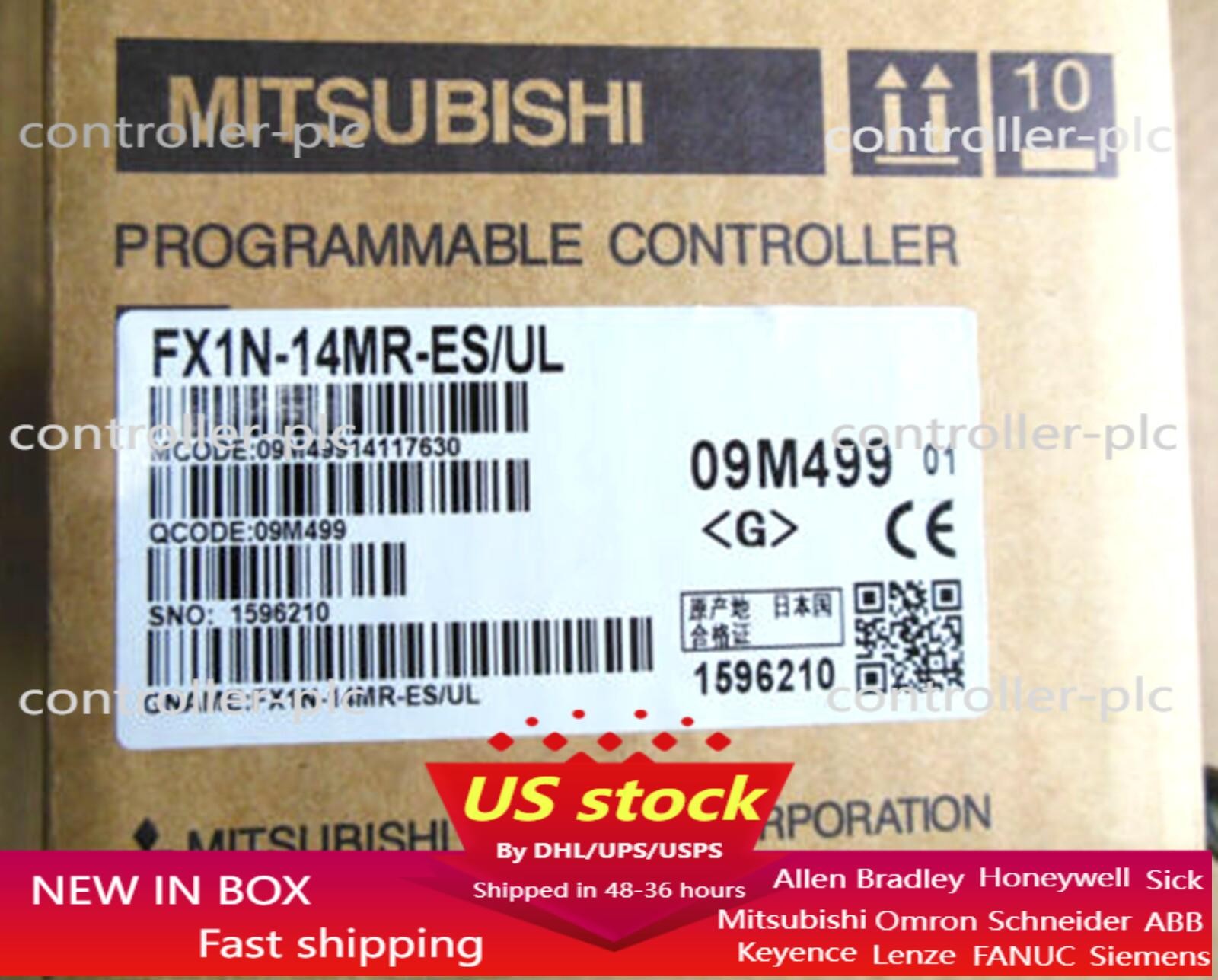 New MITSUBISHI FX1N-14MR-ES/UL Programmable Controller