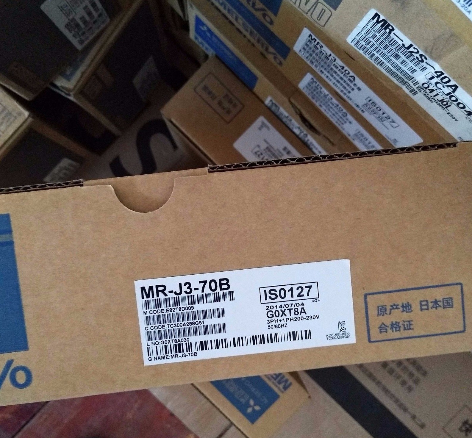 For Mitsubishi MR-J3-70B MRJ370B Servo Drives New