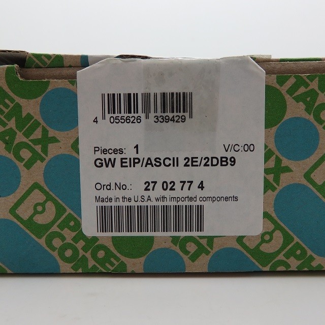 Phoenix Contact 2702774 Interface Converter GW EIP/ASCII 2E/2DB9