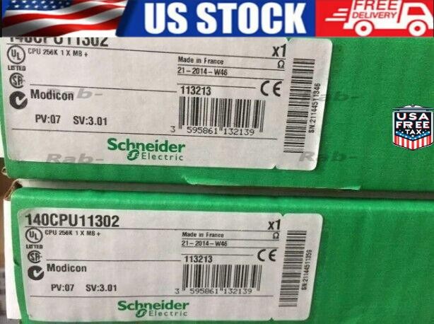1 PCS Schneider 140CPU11302 PLC Controller CPU Module 140CPU11302 New In Box