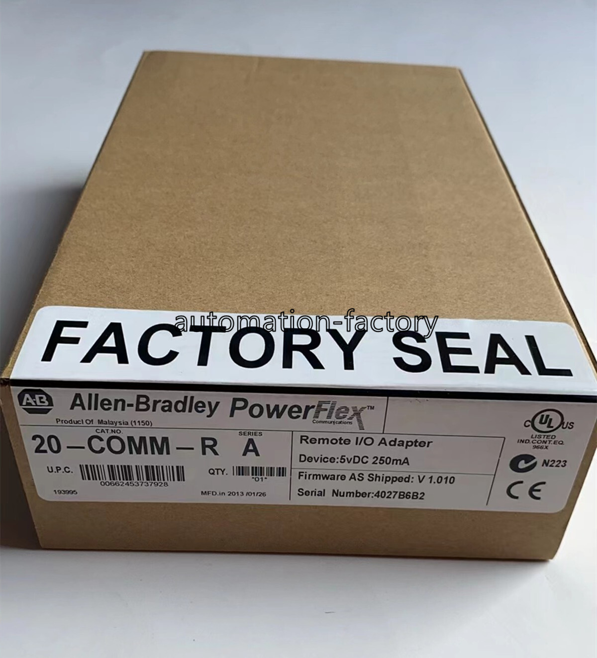 NEW 20-COMM-R /A PowerFlex Remote I/O Communication Adapter Fast Shipping