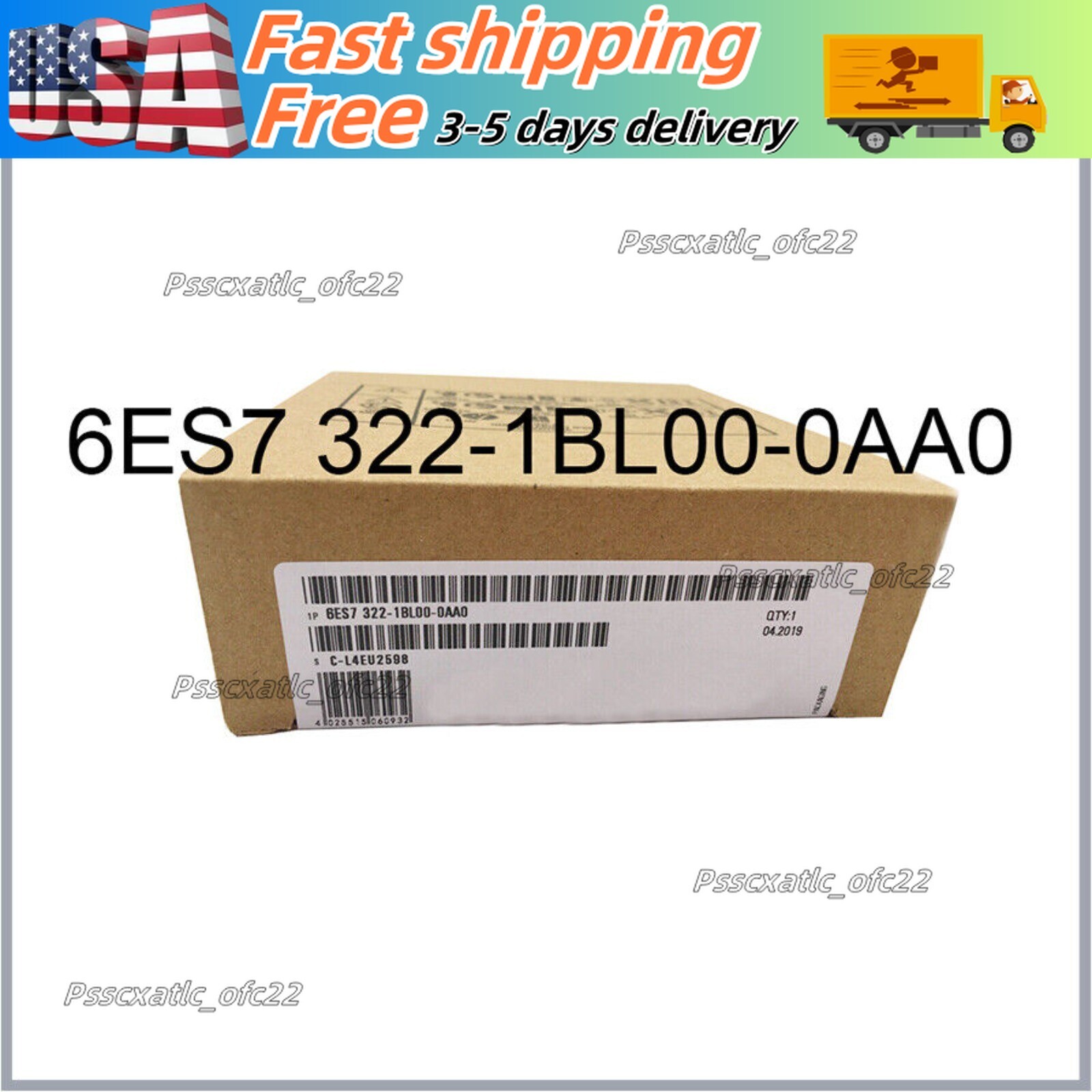 New Siemens SIMATIC S7-300, SM 322 6ES7322-1BL00-0AA0 6ES73221BL000AA0