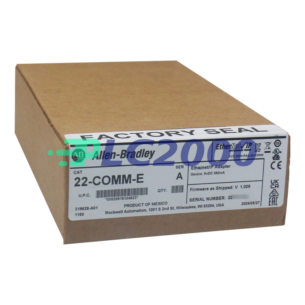 NEW IN BOX 22-COMM-E SER A PowerFlex Ethernet/IP Comm Adapter AB Allen-Bradley