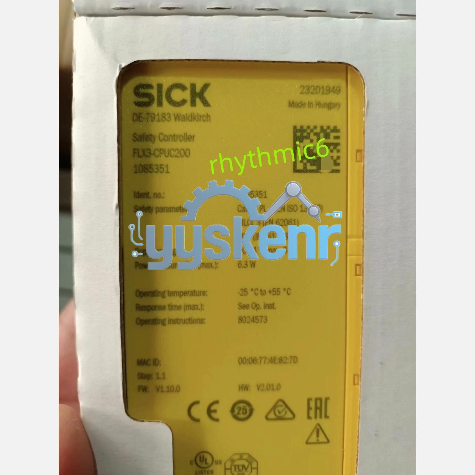 SICK Brand new FLX3-CPUC200 SICK Safety Control Module FLX3-CPUC200