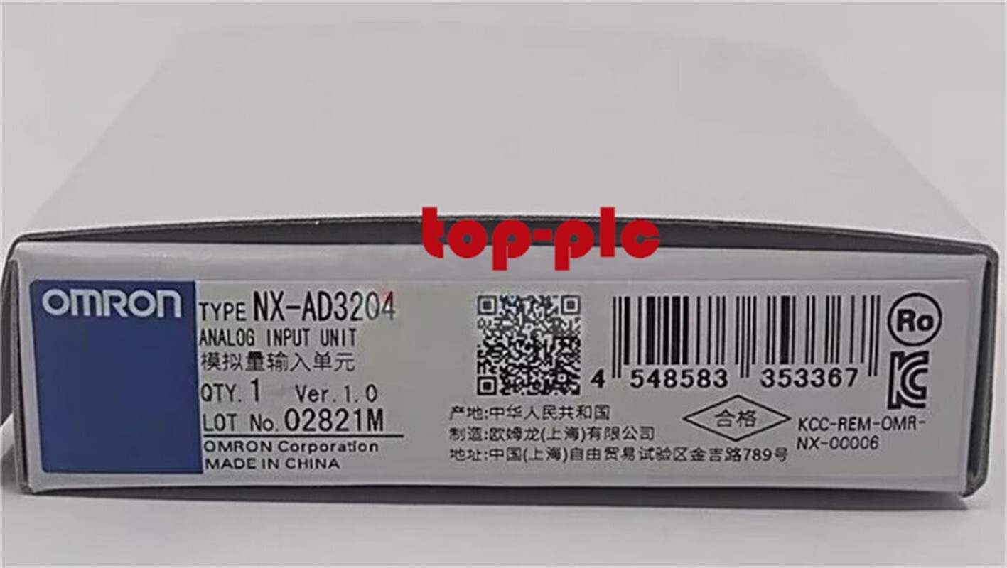 Original Omron NX-AD3204 Input Module Analog Unit Module New In Box