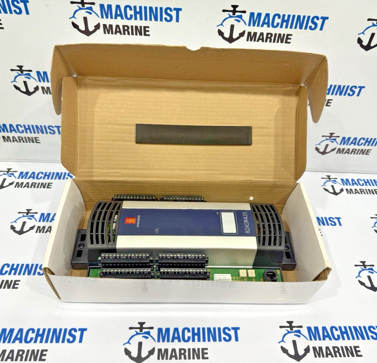 KONGSBERG RDIOR420 REMOTE DIGITAL INPUT/OUTPUT AND RELAY MODULE 306713 REV 1.3.1