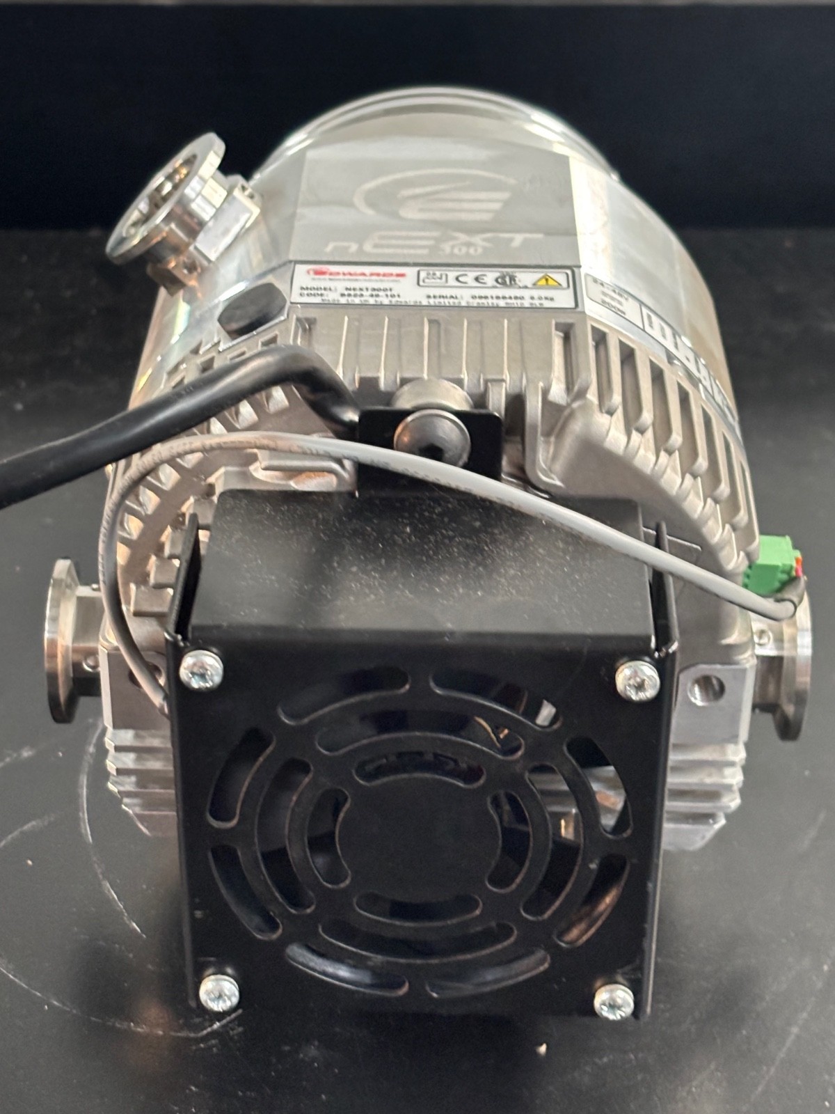 EDWARDS nEXT 300, NEXT300T Turbomolecular Turbo Pump + EDWARDS Air Cooler Fan