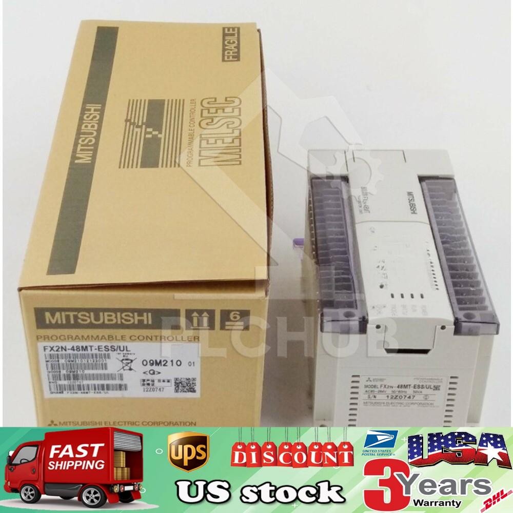 One new MITSUBISHI PLC FX2N-48MT-ESS/UL