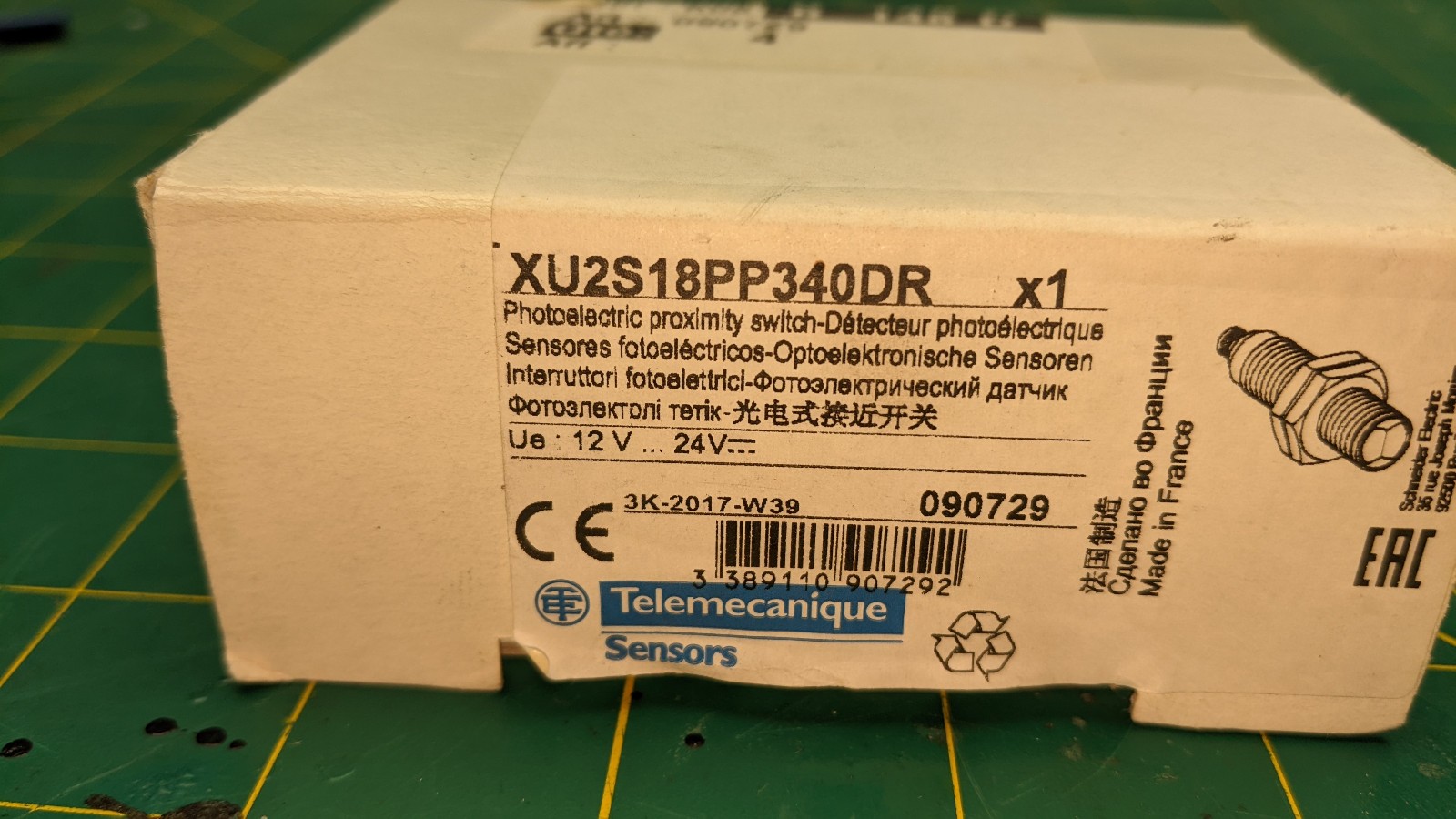 Telemecanique XU2S18PP340DR XU2-S18PP340D-R Photoelectric Proximity Switch