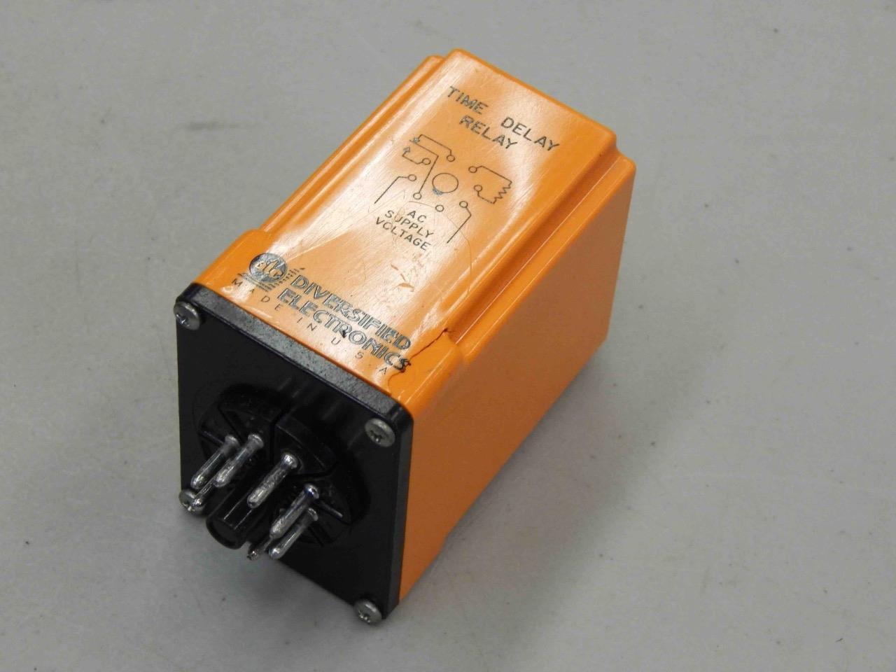 #279 ATC Diversified Electronics TDF-0110 120Vac ​Relay