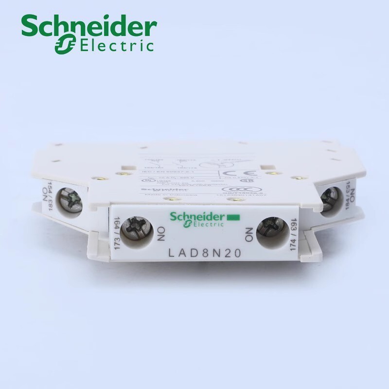 1PCS Contactor LAD8N20 2 Normally Open Side Mounted Auxiliary Contact Module