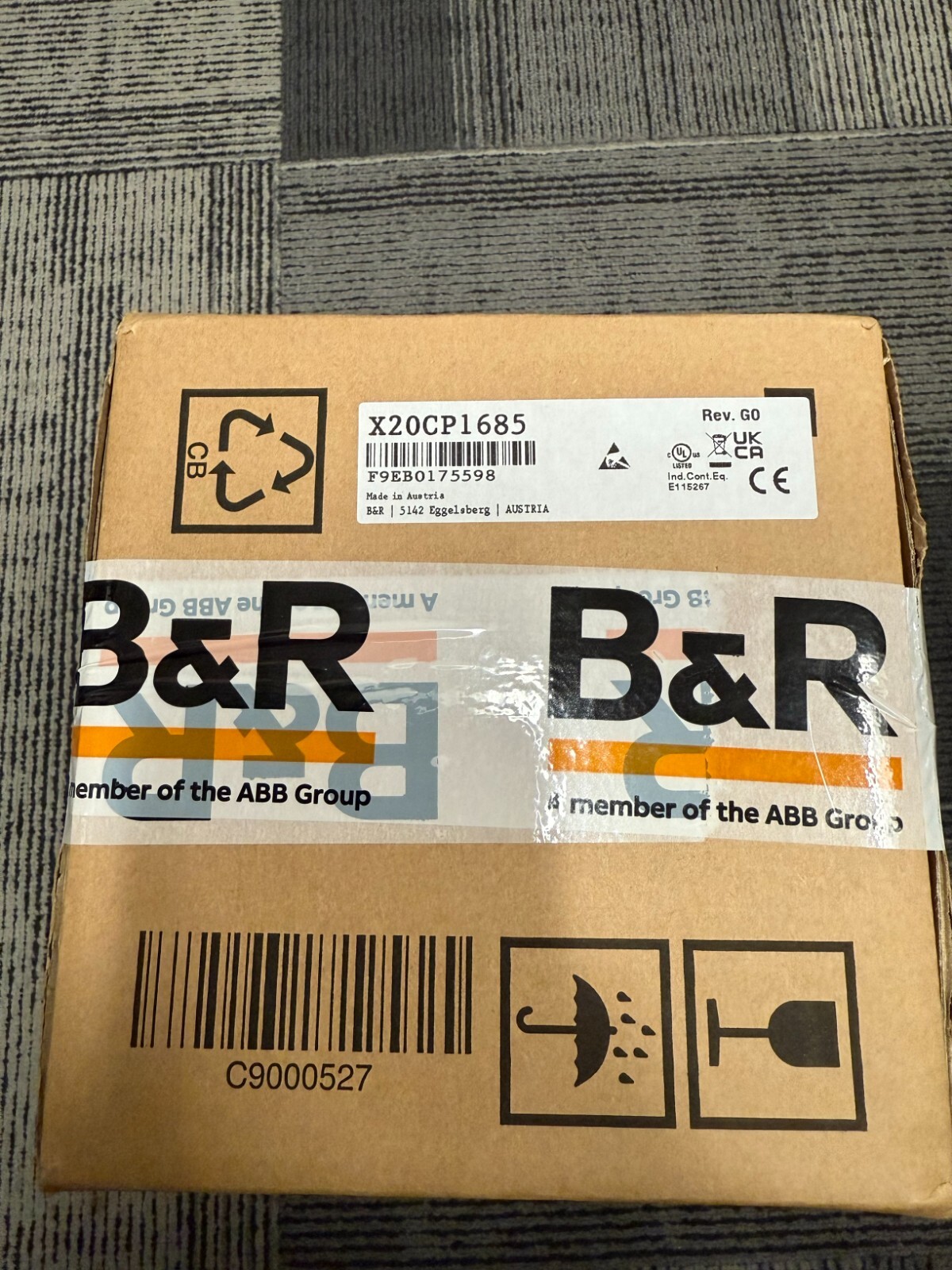 B&R X20CP1685 Programmable Logic Controller (PLC) CPU processor module REV G0